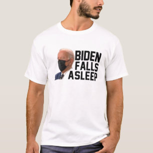 Camiseta Joe Biden Cai No Sono Engraçado Joe Biden Dormindo