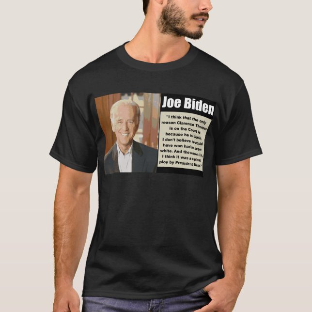 Camiseta Joe Biden em Clarence Thomas (Frente)