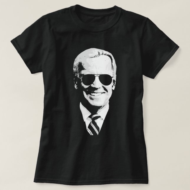 Camiseta Joe Biden Face com Aviadores (Frente do Design)