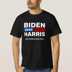 Camiseta Joe Biden Kamala Harris 2020 Campanha Black Rally