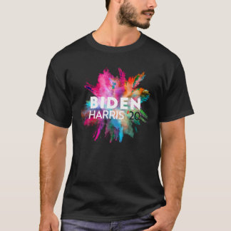 Camiseta Joe Biden Kamala Harris 2020 Hipster Tie Dye Chalk