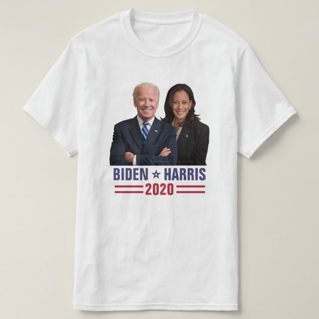 Camiseta Joe Biden Kamala Harris 2020 Presidente dos EUA Fo (Frente do Design)