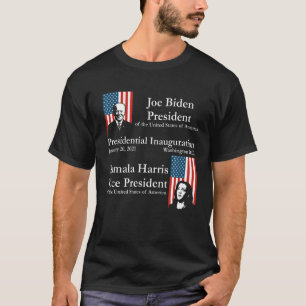 Camiseta Joe Biden Kamala Harris / Presidente Inauguração 2