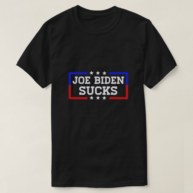 Camiseta Joe Biden não presta (Frente do Design)