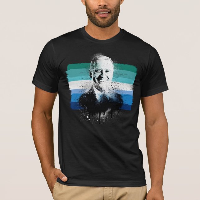 Camiseta Joe Biden Orgulho Gay Masculino (Frente)