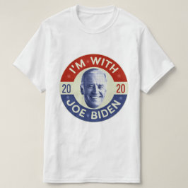 Camiseta Joe Biden para Presidente 2020 Foto Retro Democrat