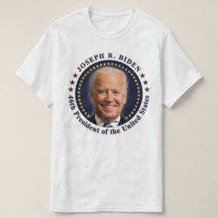 Camiseta Joe Biden Presidente Dia da Inauguração Souvenir
