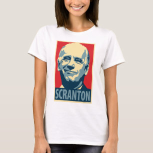 Camiseta Joe Biden - Scranton: Parte superior das senhoras