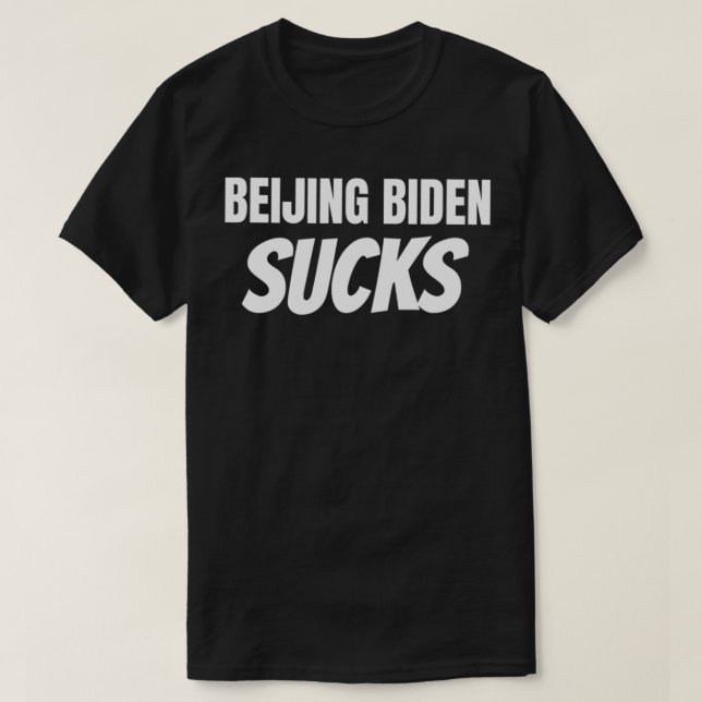 Camiseta Joe Biden Sucks (Frente do Design)
