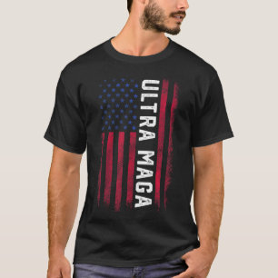 Camiseta Joe Biden Ultra Maga  Ultra Maga America Flag 