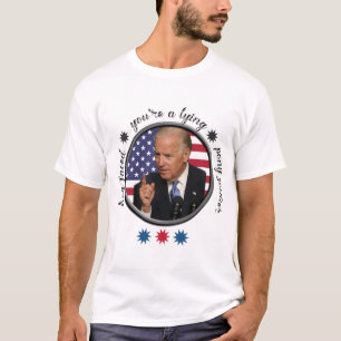 Camiseta Joe Biden - Você é um mentiroso, cara de cão, sold