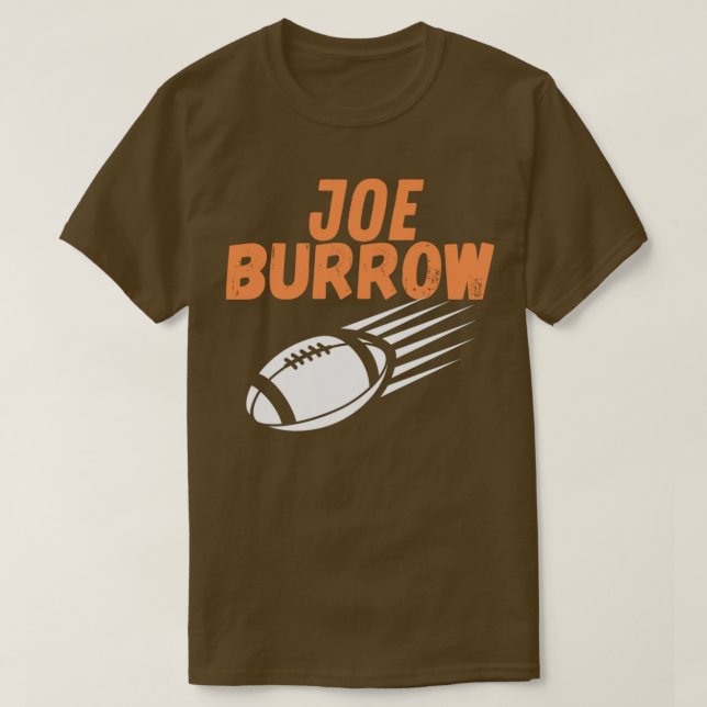 Camiseta joe burrow bengals art 2 (Frente do Design)