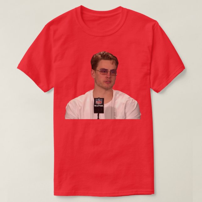 Camiseta Joe Burrow Foto (Frente do Design)