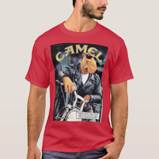 Camiseta Joe Camel Motorcycle Menina ativa