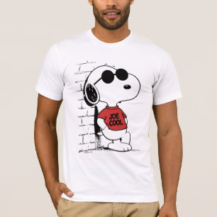 Camiseta Joe Cool Snoopy Desenho Animado Legal