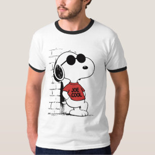 Camiseta Joe Cool Snoopy Desenho Animado Legal
