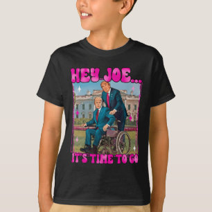 Camiseta Joe É Hora De Ir Muito Bom Homem Donald Trump Dive