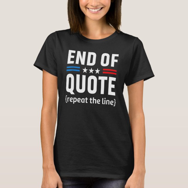 Camiseta Joe End Of Cote Repete A Linha 4 (Frente)
