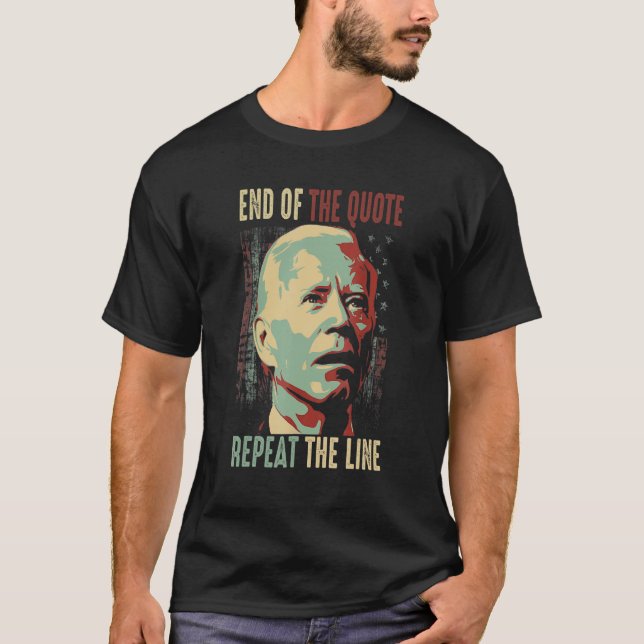 Camiseta Joe End Of Cote Repete A Linha 6 (Frente)