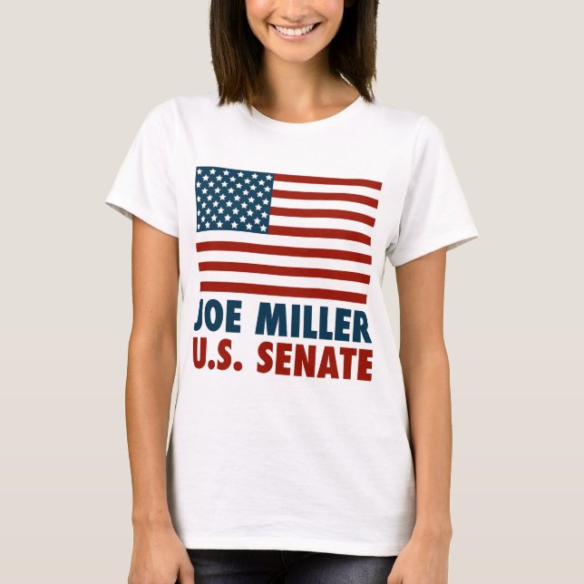 Camiseta Joe Miller para o Senado (Frente)