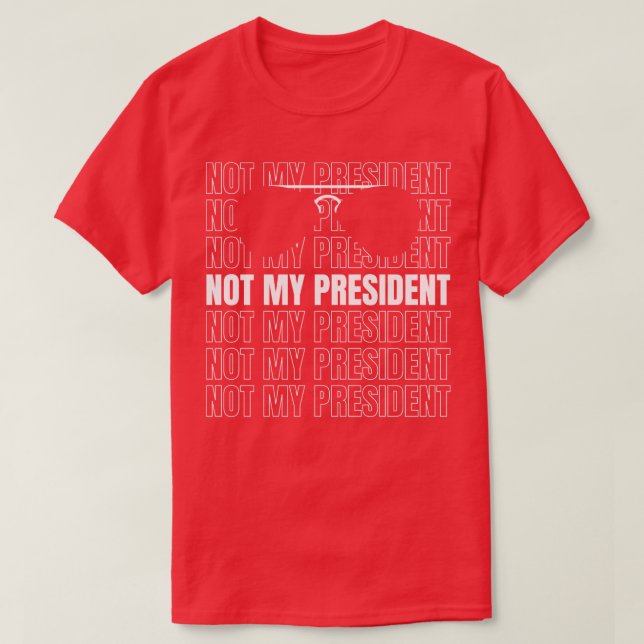 Camiseta Joe Não É Meu Presidente (Frente do Design)