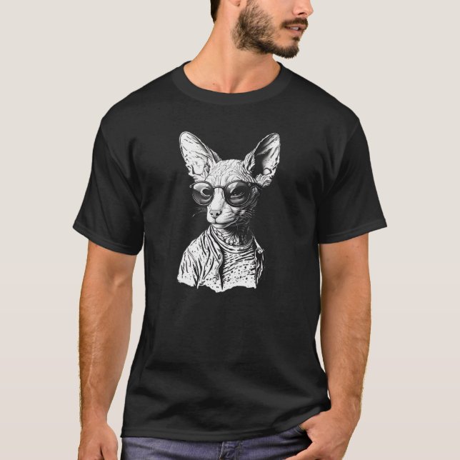 Camiseta Joe Rex o Cornish Rex (Frente)