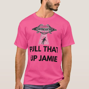 Camiseta Joe Rogan Experience Puxe Isso Para Jamie Ufo