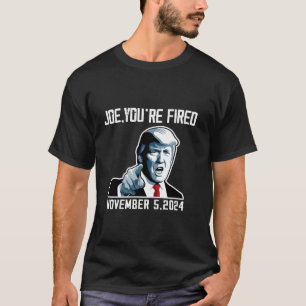 Camiseta Joe Você foi demitido 2024 Eleito Donald Trump Mag