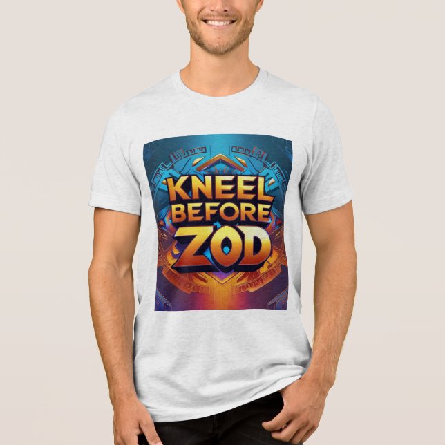 Camiseta Joel Antes De Zod - Teto De Comando Icônico (Frente)