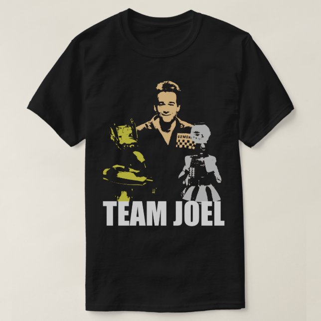 Camiseta Joel da Equipe MST3K (Frente do Design)