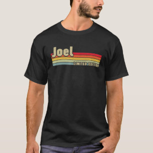 Camiseta Joel Gift Name Personalizado Birthday Engraçado Ch