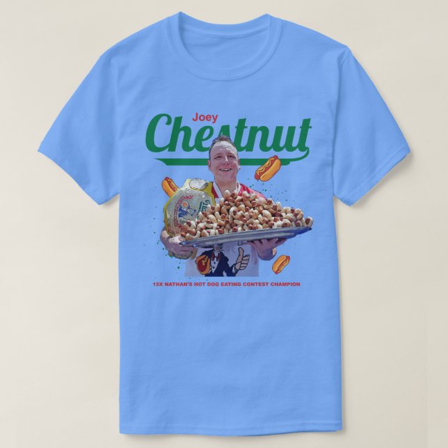 Camiseta Joey Chestnut (Frente do Design)