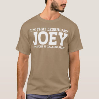 Camiseta Joey Personal Name Funny Joey family
