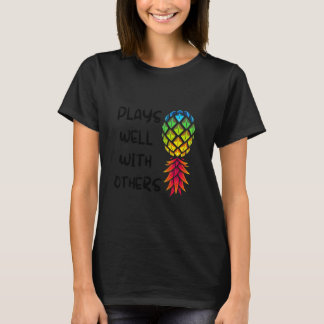Camiseta Joga Bem Com Outros Nadadores De Estilo De Vida Nt