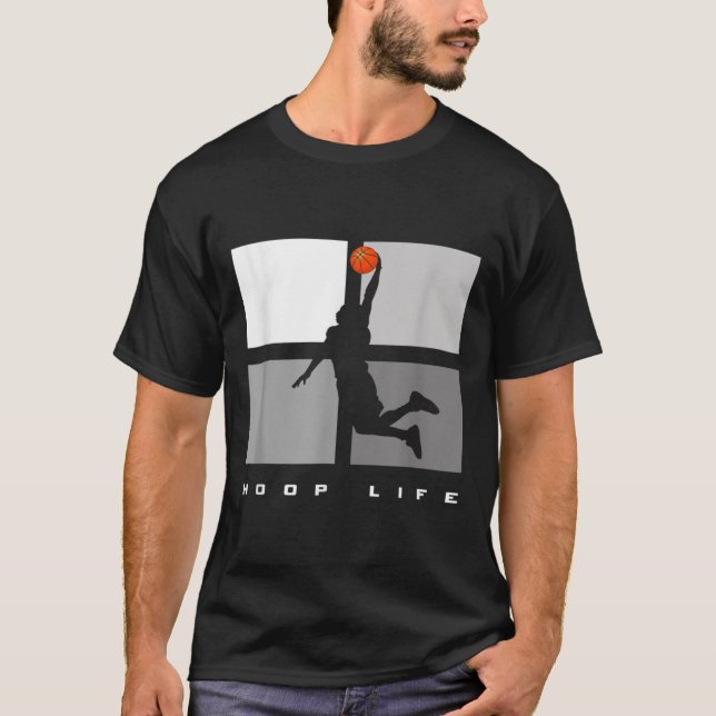 Camiseta Jogada de basquete de Hoop Life Men (Frente)