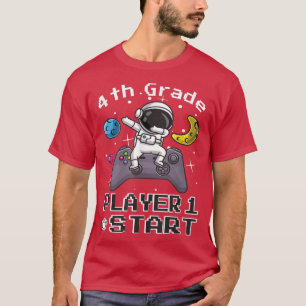 CAMISETA JOGADOR 1 COMEÇA DE VOLTA À ESCOLA ASTRONAUTA DO 4