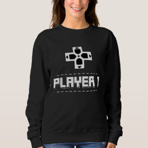 Camiseta Jogador 1 Gamer Correspondente Festa De Anúncio Do