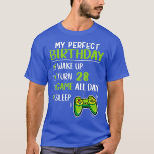 Camiseta Jogador 28º Aniversário de Jogos com 28 anos de id