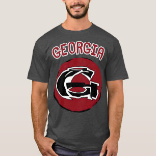 Camiseta Jogador Americano do Team Spirit TShirt da Geórgia
