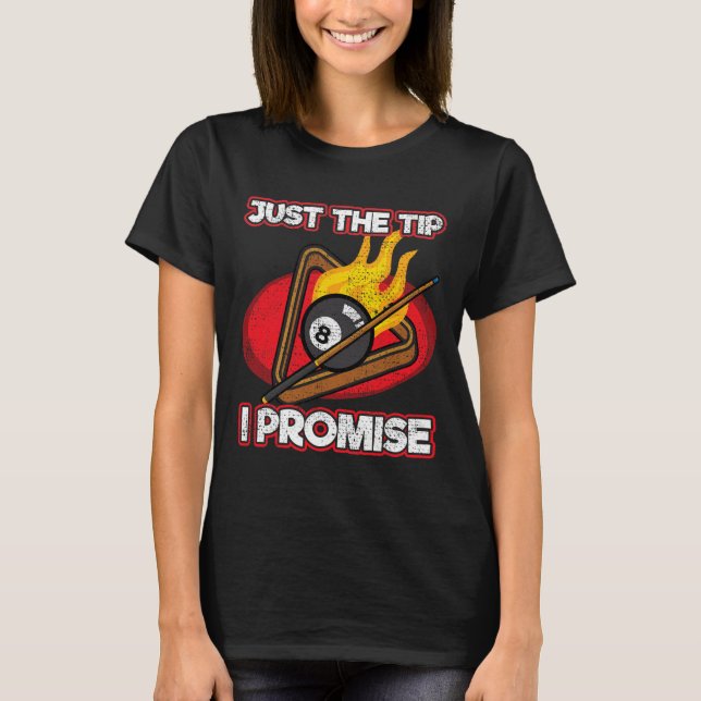 Camiseta Jogador Billiards Apenas A Dica Promise Magic Shot (Frente)