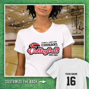 Camiseta Jogador Branco JH Cougars Voleibol 2023-2024