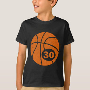 Camiseta Jogador Bysketbyll Número 30 Trinta