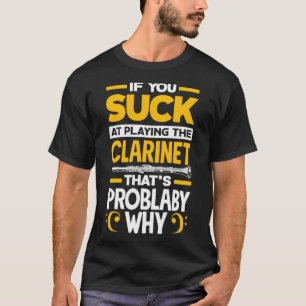 Camiseta Jogador Clarinet Clarinet Clarinet da Bass