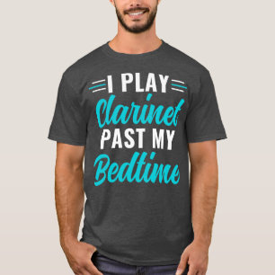 Camiseta Jogador Clarinet Engraçado Clarinetista Jogue Clar