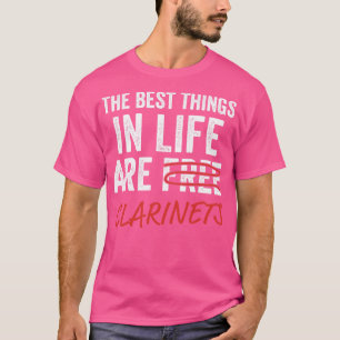 Camiseta Jogador Clarinet Engraçado Coisas Melhores da Clar