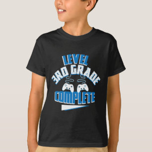 Camiseta Jogador completo do último dia do nível escolar 3º