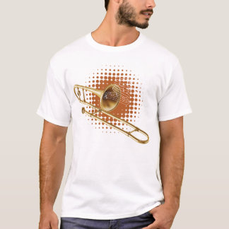 Camiseta Jogador da Banda Marcial Trombonista Musical