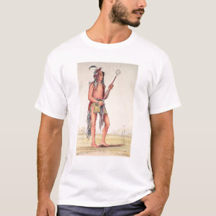 Camiseta Jogador da bola de Sioux Ah-Nenhum-Je-Nange