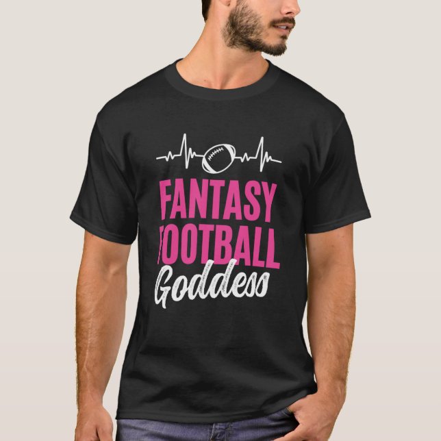 Camiseta Jogador da Deusa de Futebol Fantasy (Frente)