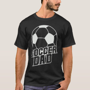 Camiseta Jogador da Equipe de Futebol da Família de Pais de